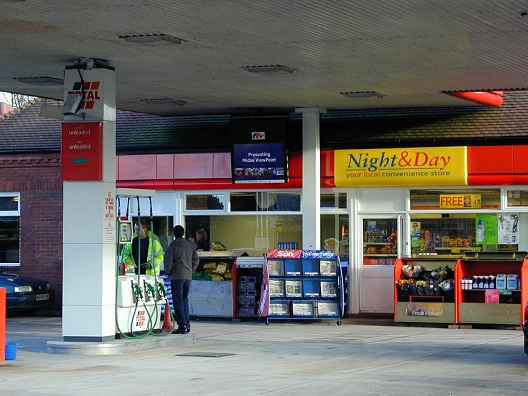 ViewPoint Digital TV at Total Service Stations